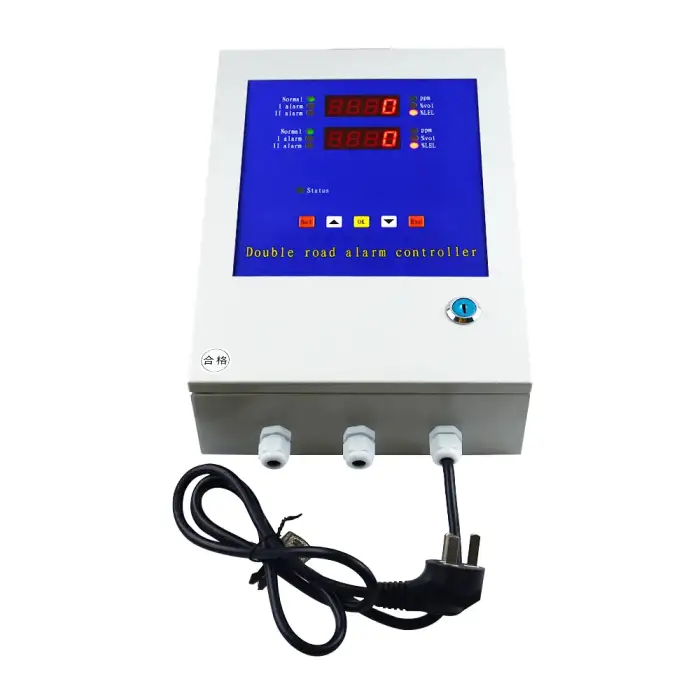 Fixed 4-20mA ammonia gas detector and single channel NH3 alarm controller