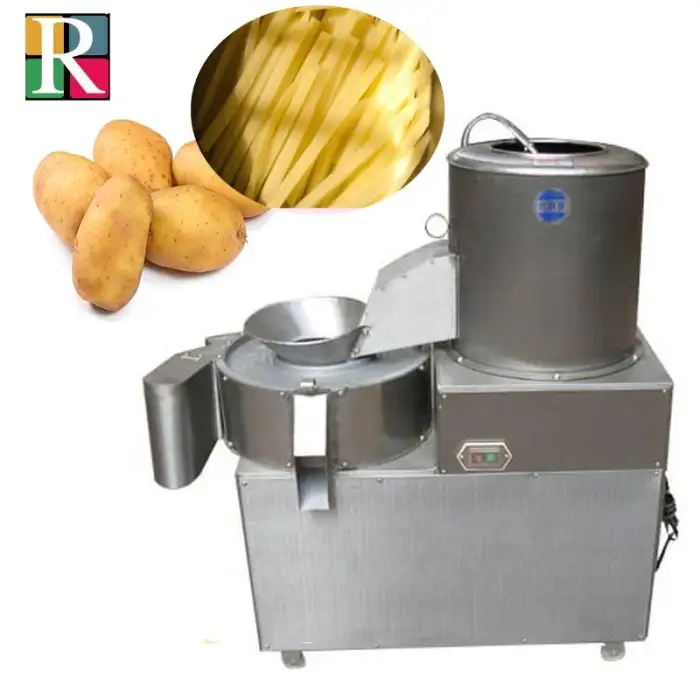 Oem Commercial Potato Peeler Machine Potato Chip Slicing Machine Potato Washing and Cutting Machine for Sale