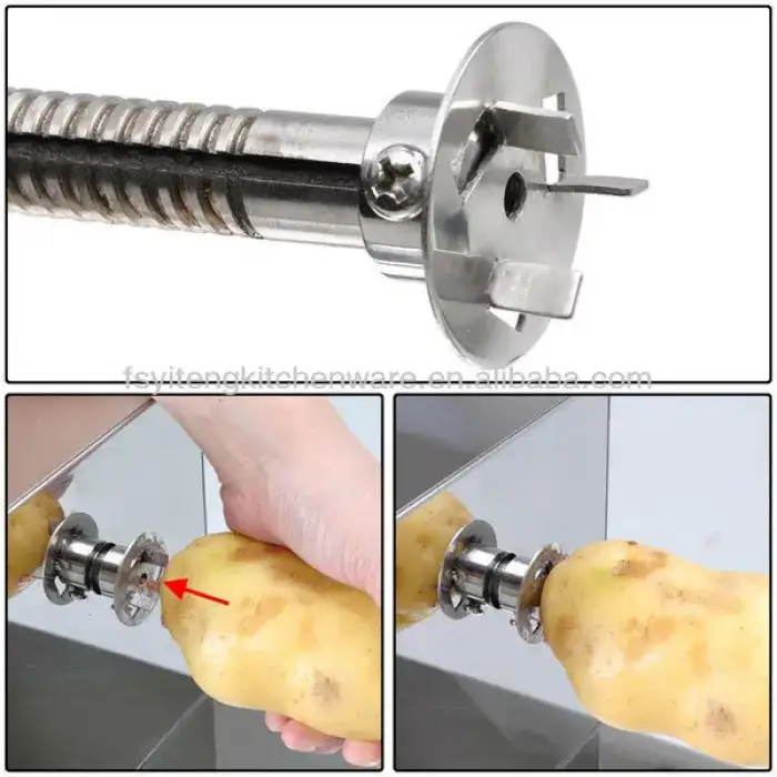 Stainless Steel Electric Potato Fries Cutting Machine Potato slicer