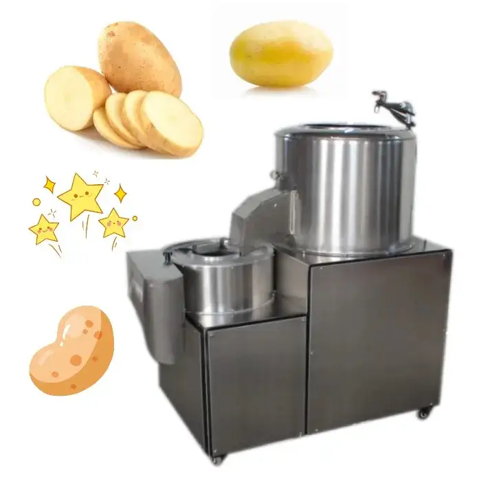 100-500kg or time potato washing and peeling machine taro cutting potato peeler and slicer machine carrot potato cleaning machine