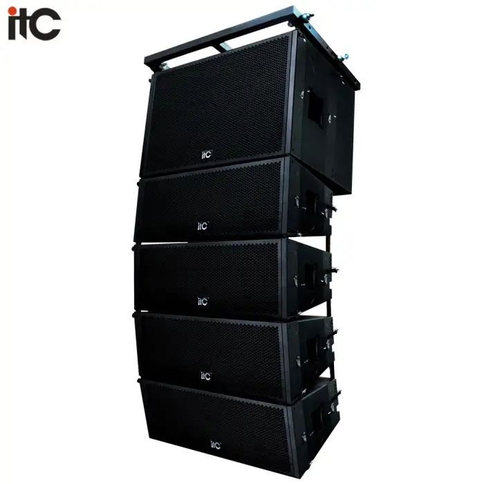 ITC professional sound system Active powered line array speaker for church