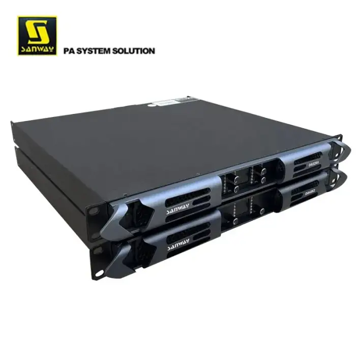 DA32K4 - 4 Channels 26800 Watt Class D Dj Equipment 1U Power Amplifiers for PA Concert