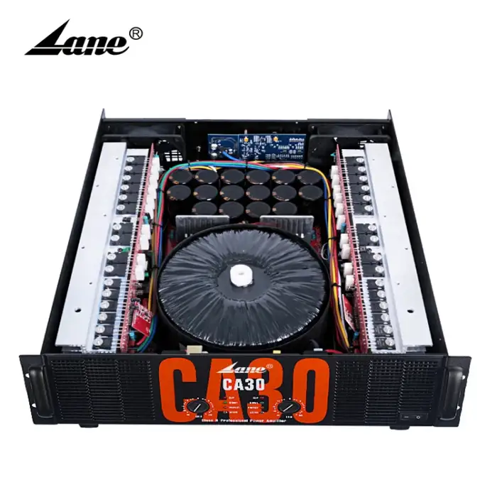 Lane CA-30 professional digital power amplifier 2U 3U Models