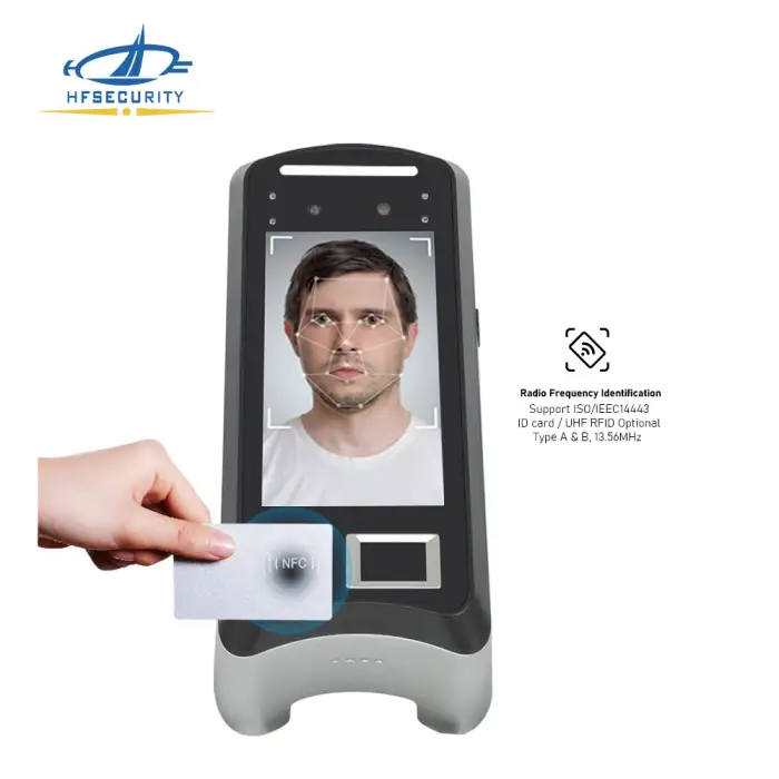 HF-X05 Biometric Face Recognition Attendance System Biometric Access Control IRIS NFC Phone