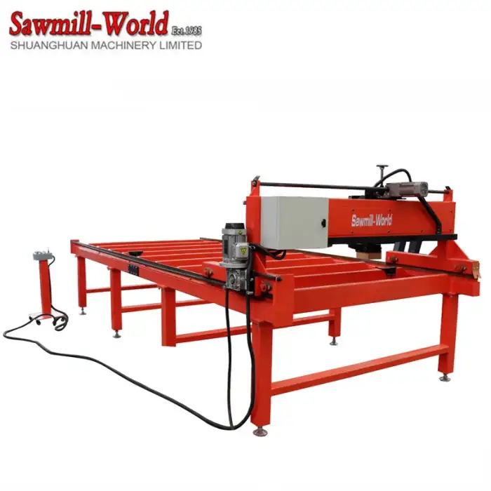 Large plank polishing machine