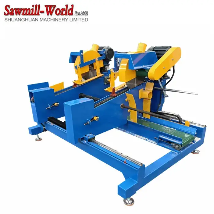 Wood Cutting Saw Mills Wood Pallet Plank Cutting Sawmill Double End Trim Saw