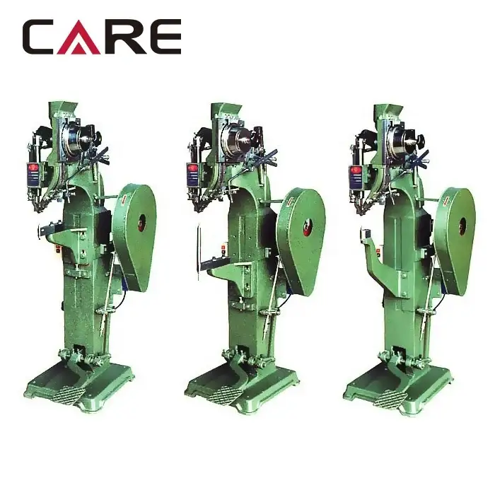 ZKM-6 Automatic aluminum tubular riveting machine, snap button riveting machine for ice skate, brake shoe riveting machine