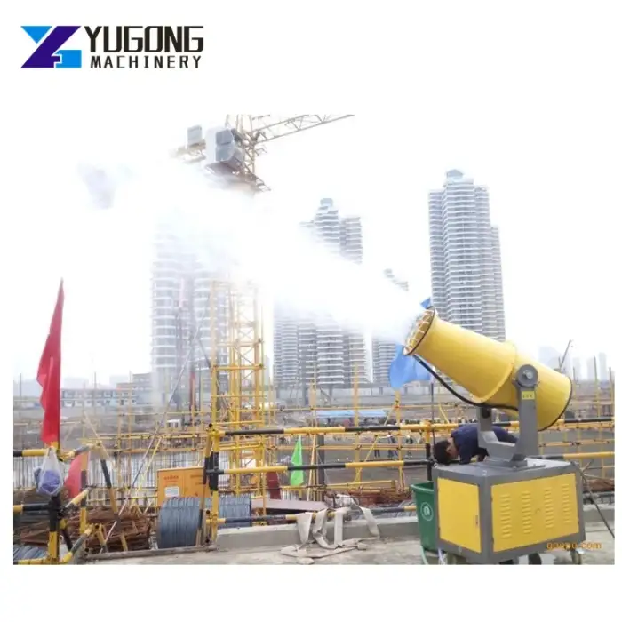 Dust Suppression Fog Cannon  Boom Sprayer Machine