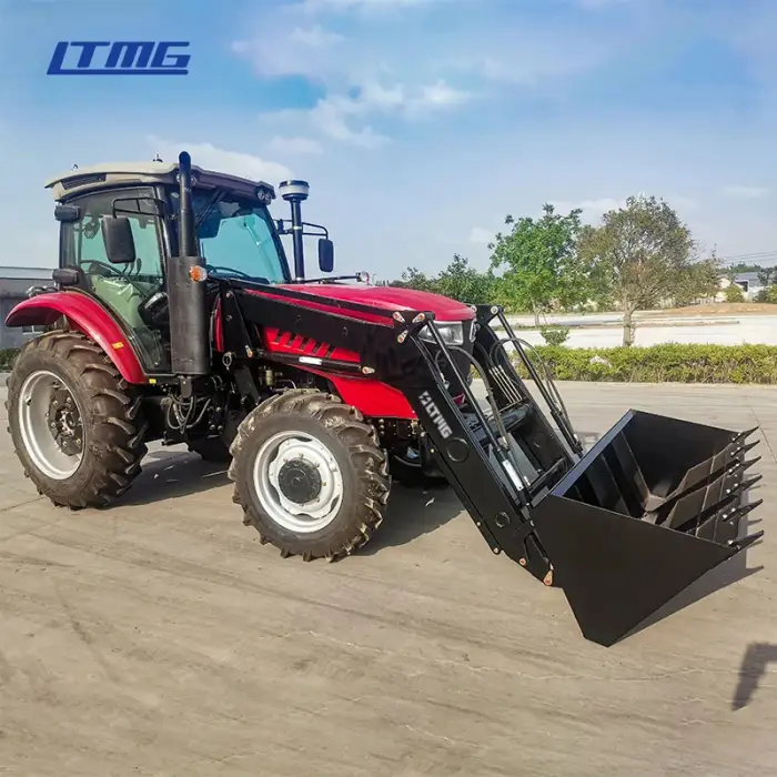 Agricolas 120HP 4WD Farm Tractor with Front Load Bucket