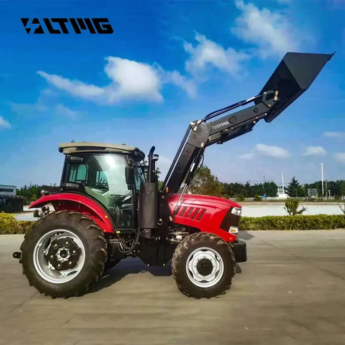 LTMG 120HP Front Loader Farm tractor 4-wheel drive 4X4 wheeled system