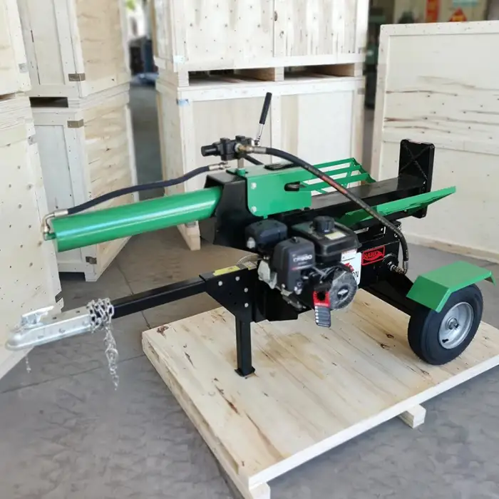 Gasoline Log Splitting Machine Hydraulic Portable Log Splitter for Wood