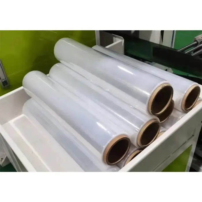 LLDPE Wrapping Film Rewinding and Slitting Machinery  Stretch Film rewinding machine