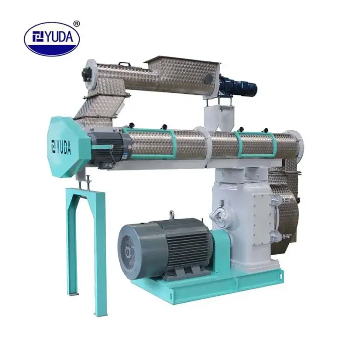 YUDA 3-7Ton per H animal Feed Pellet Machine