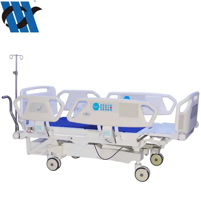 Youngcoln Electric Iron ICU Hospital Bed with Chair Position