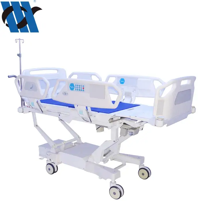 Youngcoln Electric Iron ICU Hospital Bed with Chair Position