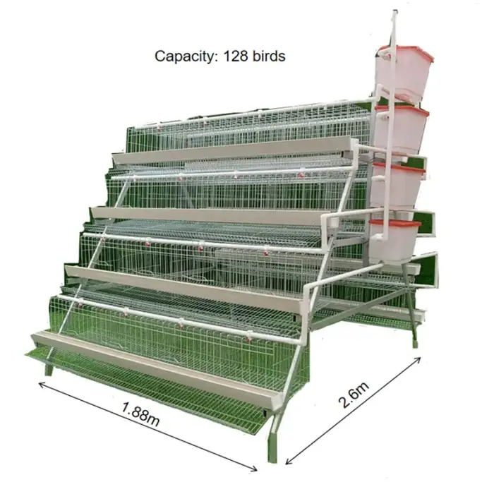 Powder coating chicken agricultural equipment used in farms