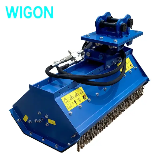 WIGON  1-10 Ton Excavator Weeder Field Mower Machine Hay Mower