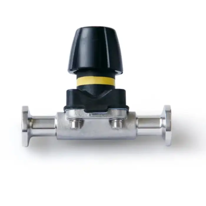 KST210 316L Sanitary Valves Stainless Steel Pneumatic Quick Installation Diaphragm Valve for Food and Pharmacy