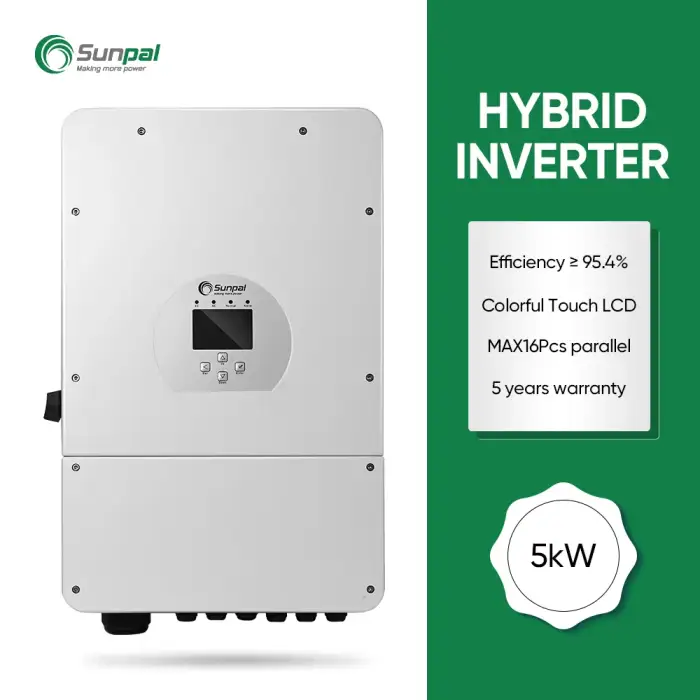 Sunpal Hybrid Solar Power Systems 10KW 12kw 20Kw 30Kw For Home Applaance With TUV Certificate