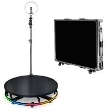 68cm 360 Spinner Wedding Party Supplies Photobooth 360 Photobooth Automatic Spinner with free Metal Flight Case