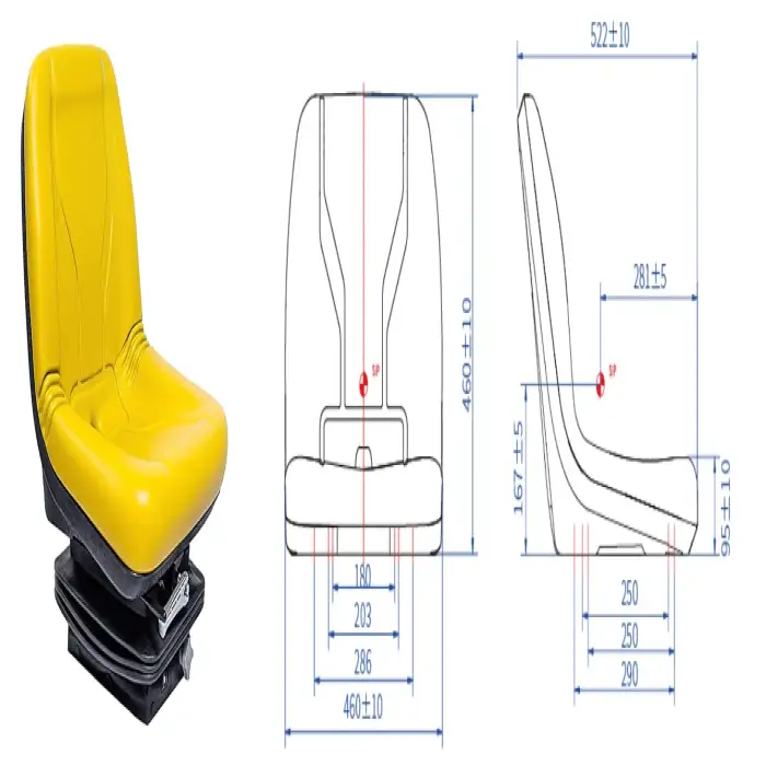 KL Seating 18 KG Universal Tractor Seats