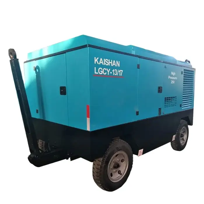 Copco XAS 185 cfm Portable diesel Screw Air Compressor for construction work