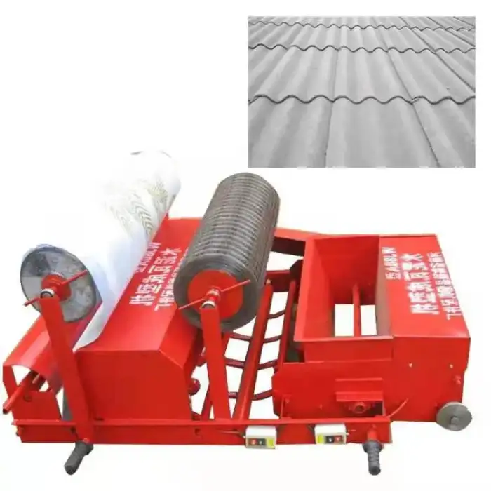 High quality corrugated concrete roof tile making machine