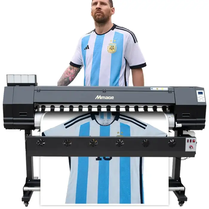 6ft textile dye sublimation printing machine large format eco solvent printer