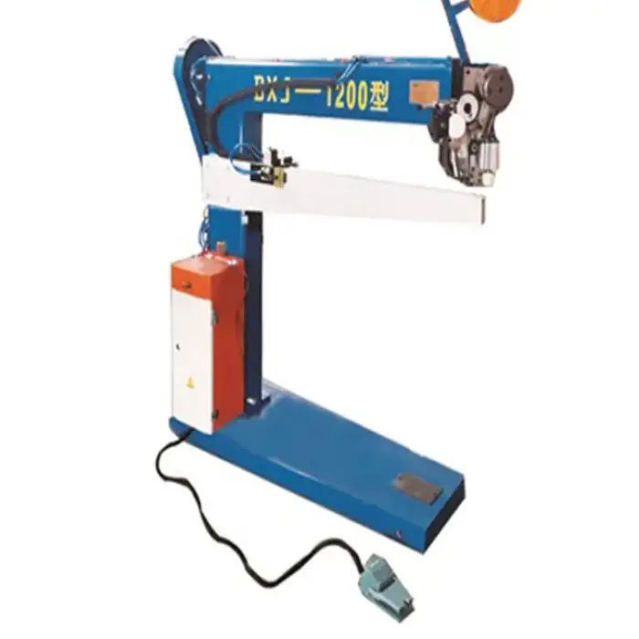 Semi automatic Corrugated Carton Box Manual Stitching Making Machine