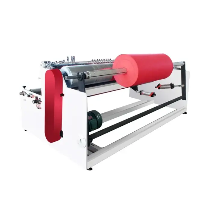 Non-Woven Fabric Roll Slitter Rewinder Machine Automatic Bopp Slitting Machine