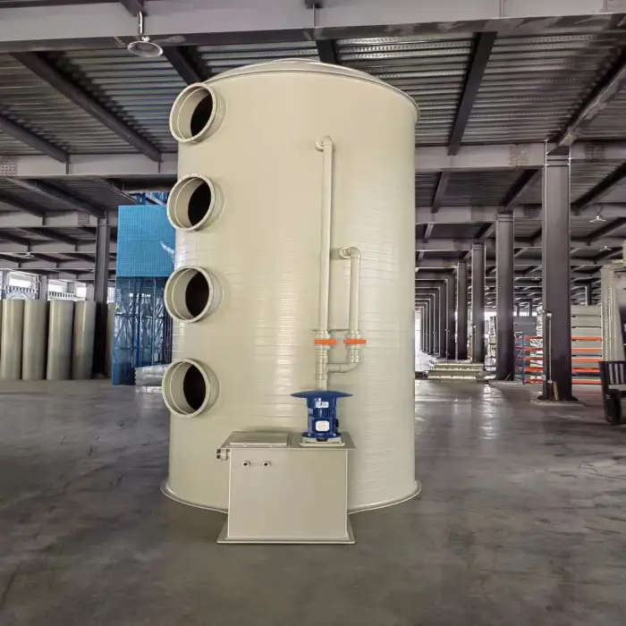 3000CFM to 8000CFM Air Volume PP Industrial Waste Gas Treatment Wet Scrubber