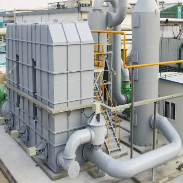 Chemical scrubber+UV Photolysis Oxidation Purifier+activated carbon adsorption Factory Deodorization Waste Gas Disposal Plant