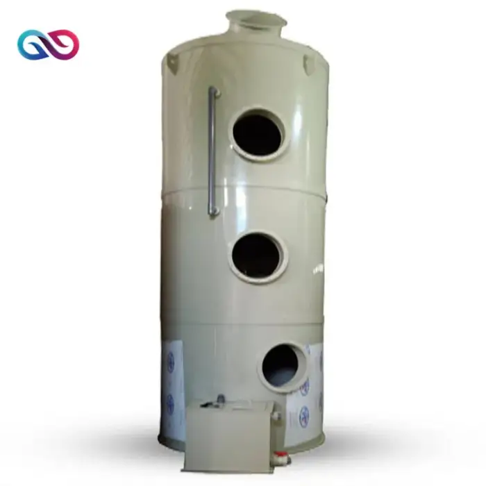 Waste Gas Absorption Tower Gas Purification fiberglass Tower