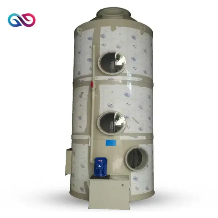 Waste Gas Absorption Tower Gas Purification fiberglass Tower