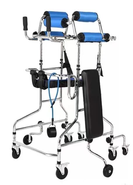 Walker For the Elderly Stroke Hemiplegia Rehabilitation Equipment Adult Walker No Handbrake