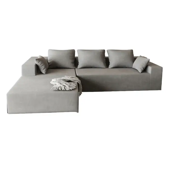 Sectional Modular sofas White combination Couch Living Room I or L-shape Sofa bed