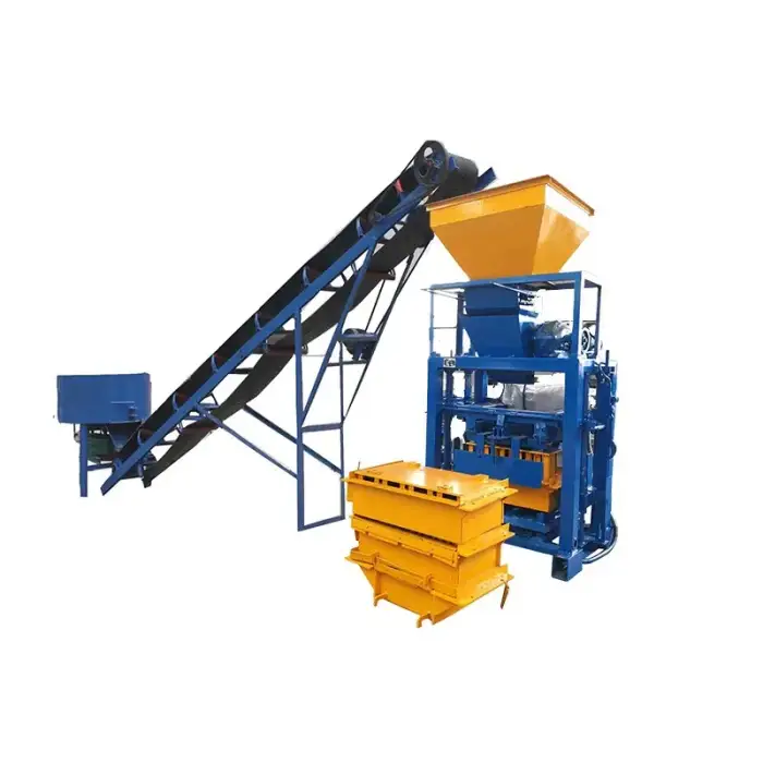 Qt 4-35B Semi Automatic Brick Making Machinery