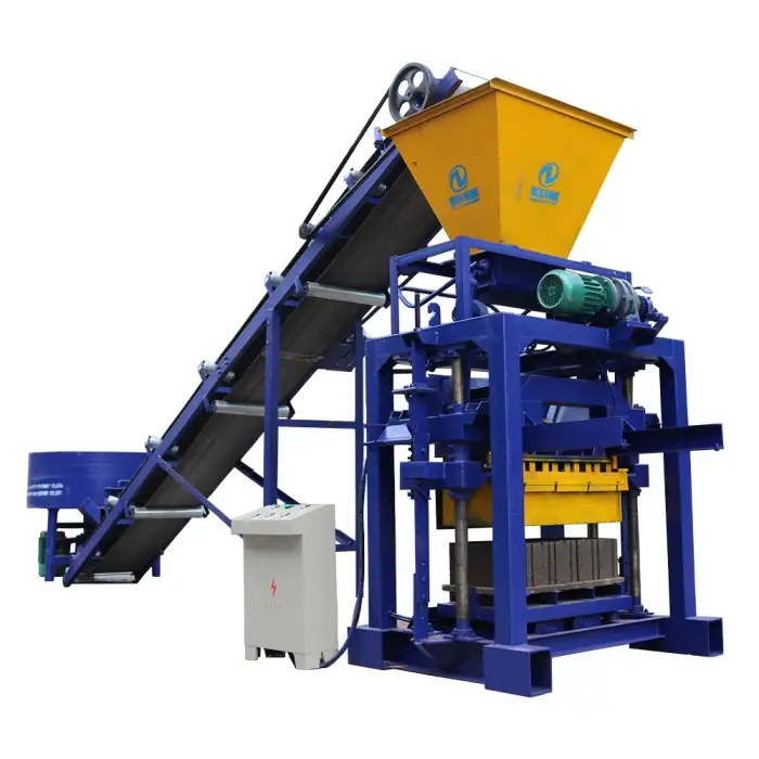 Qt 4-35B Semi Automatic Brick Making Machinery