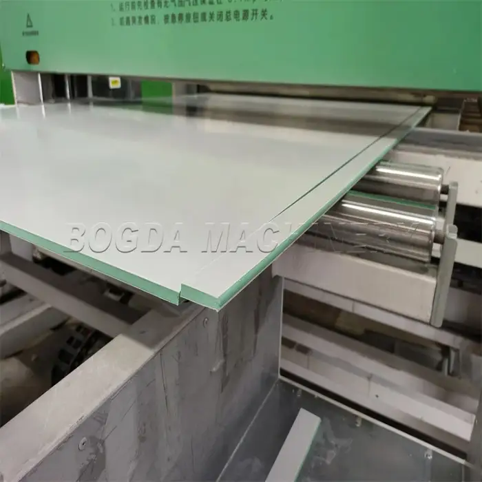 BOGDA Multifunctional 18mm PVC Plastic Board Sheet Making Machine In Bangladesh