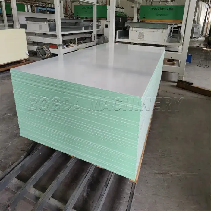 BOGDA Multifunctional 18mm PVC Plastic Board Sheet Making Machine In Bangladesh