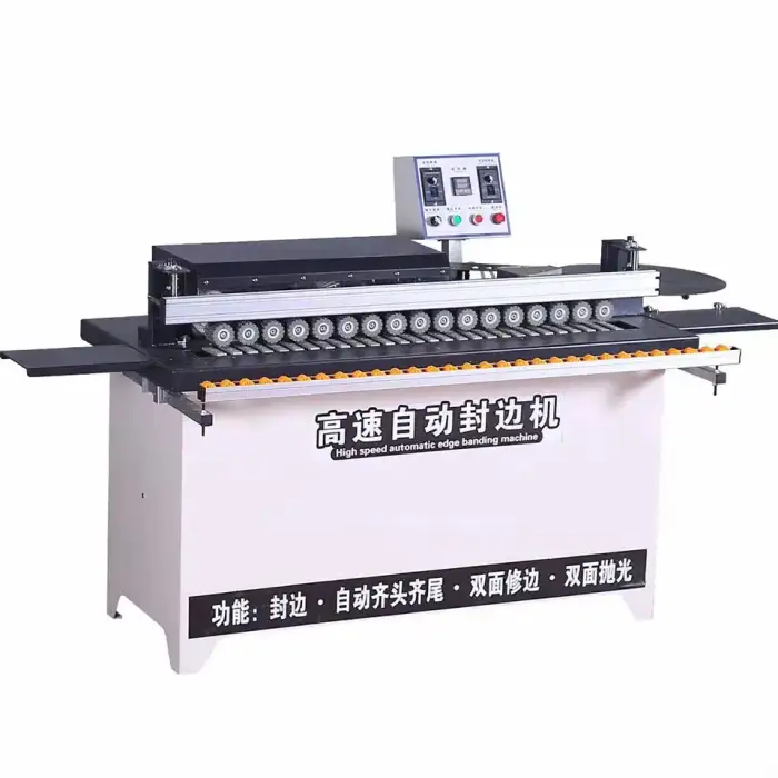 New Design WF802 wood based panels machinery furniture small edge bander pvc wood edge banding machine