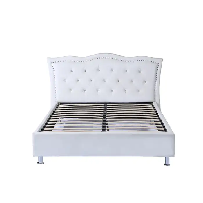 Tufted double bed Adjustable Twin Frame Queen Single American King Size Gas Lift bed