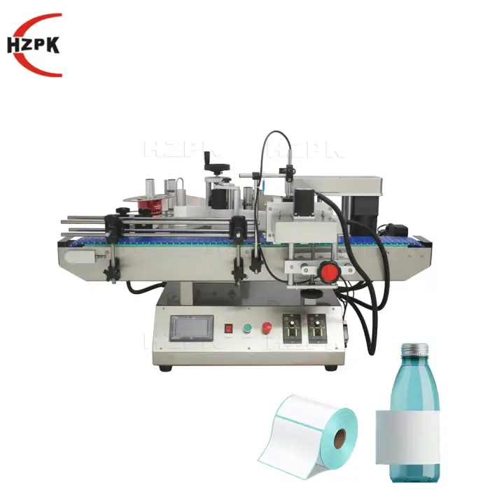 Automatic bottle round bottle stick labeling machine