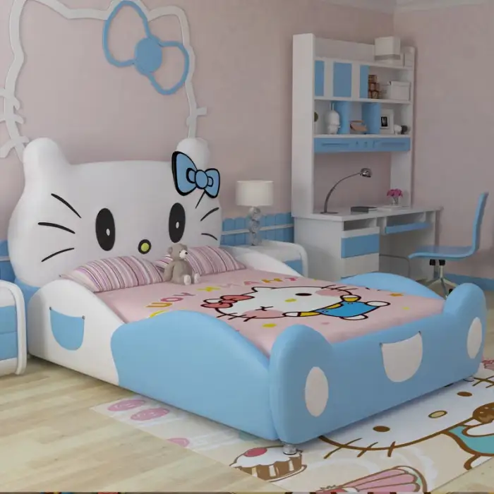 Hello Kitty Princess Bed for Girl Kids