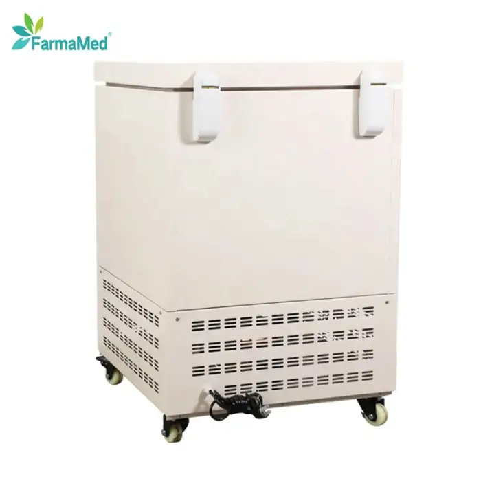 FarmaMed Mini Medical Freezer Deep Low Temp Vaccine Freezer Ultra Low Negative Temperature Freezer