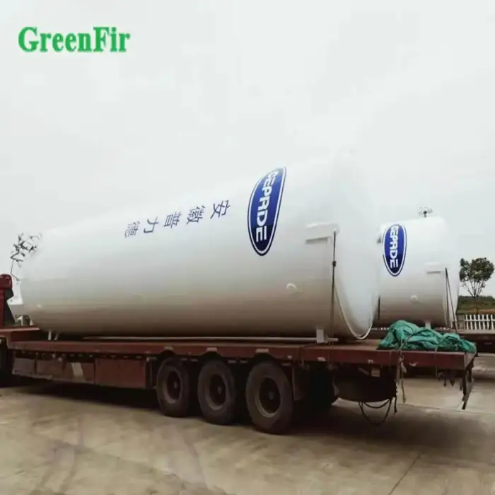 10M3-250M3 Cryogenic Storage Gas Tank LNG Gas Tank Vertical Tank