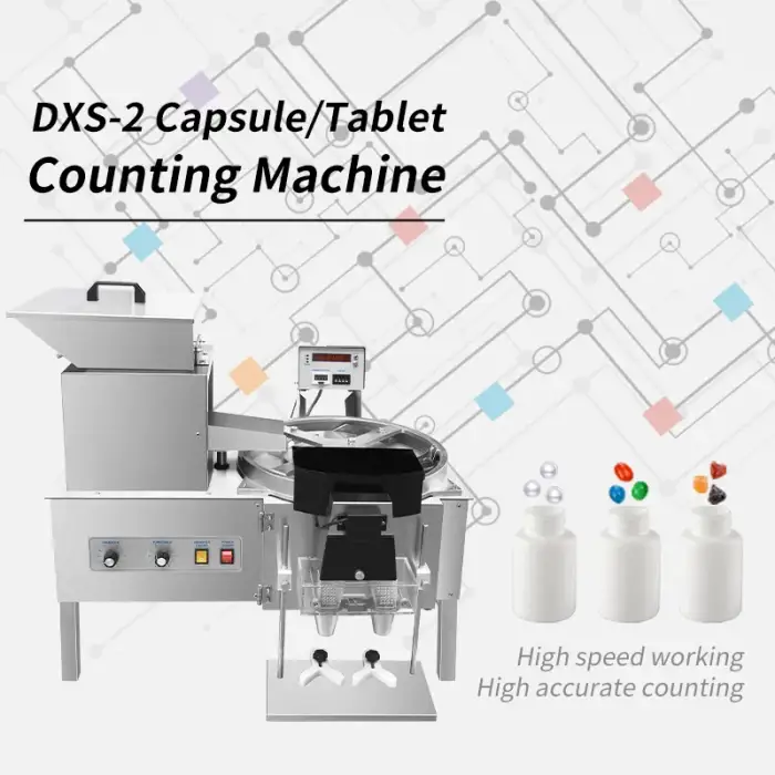 DXS-2 High Speed Softgel Capsule Counter Pill Tablet Counting Machine