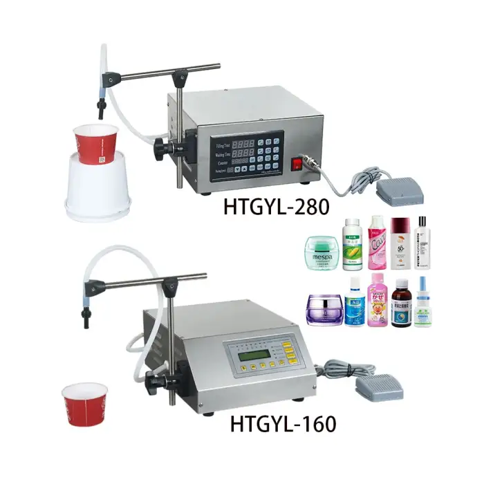 Essential Scale Oil Small Bottle Filler Digital Control Liquid Filler Pump Perfume Oil Filling Machine