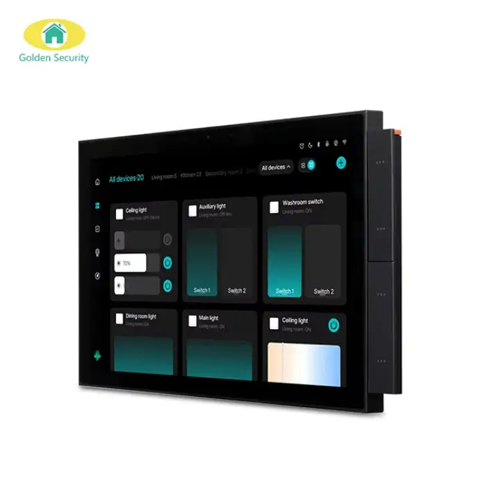 10" New Smart Home Multi-Functional Touch Screen Mobile APP Remote Control Zigbee Gateway