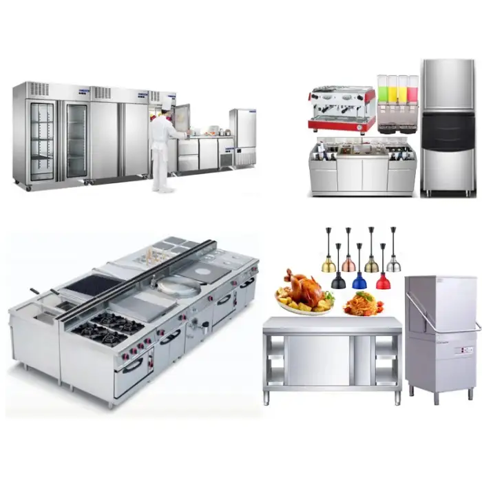 RTK Hotel and Restaurant Commercial Kitchen Equipment Full Set